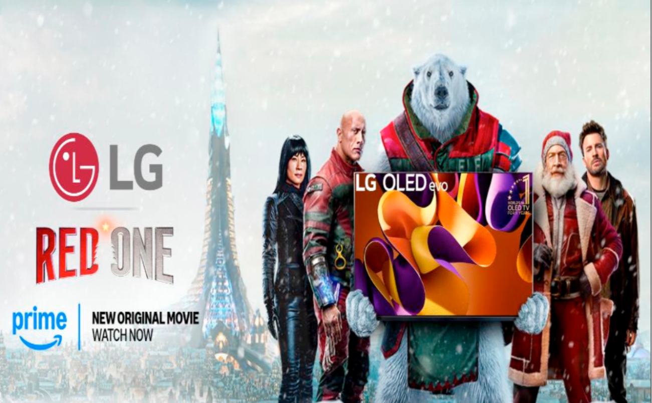 LG Electronics propose à ses clients le blockbuster de noël d'Amazon MGM studios, «Red One»